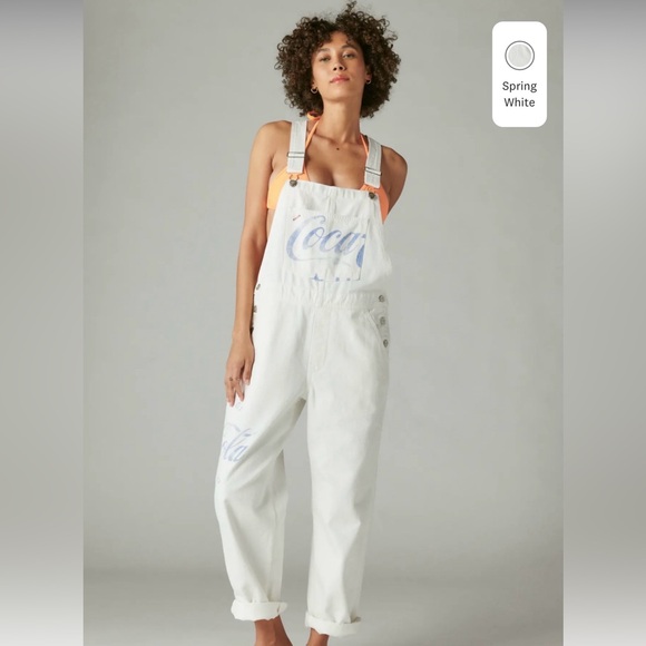 Lucky Brand Coca Cola Overalls - Picture 5 of 8